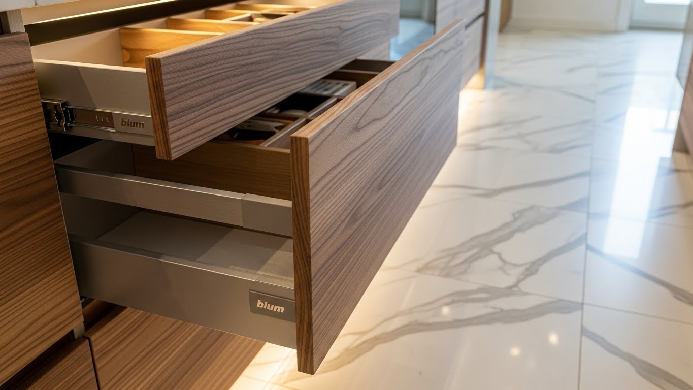 이태리 수입 타일과 최고급 하드웨어를 사용한 하이엔드 인테리어