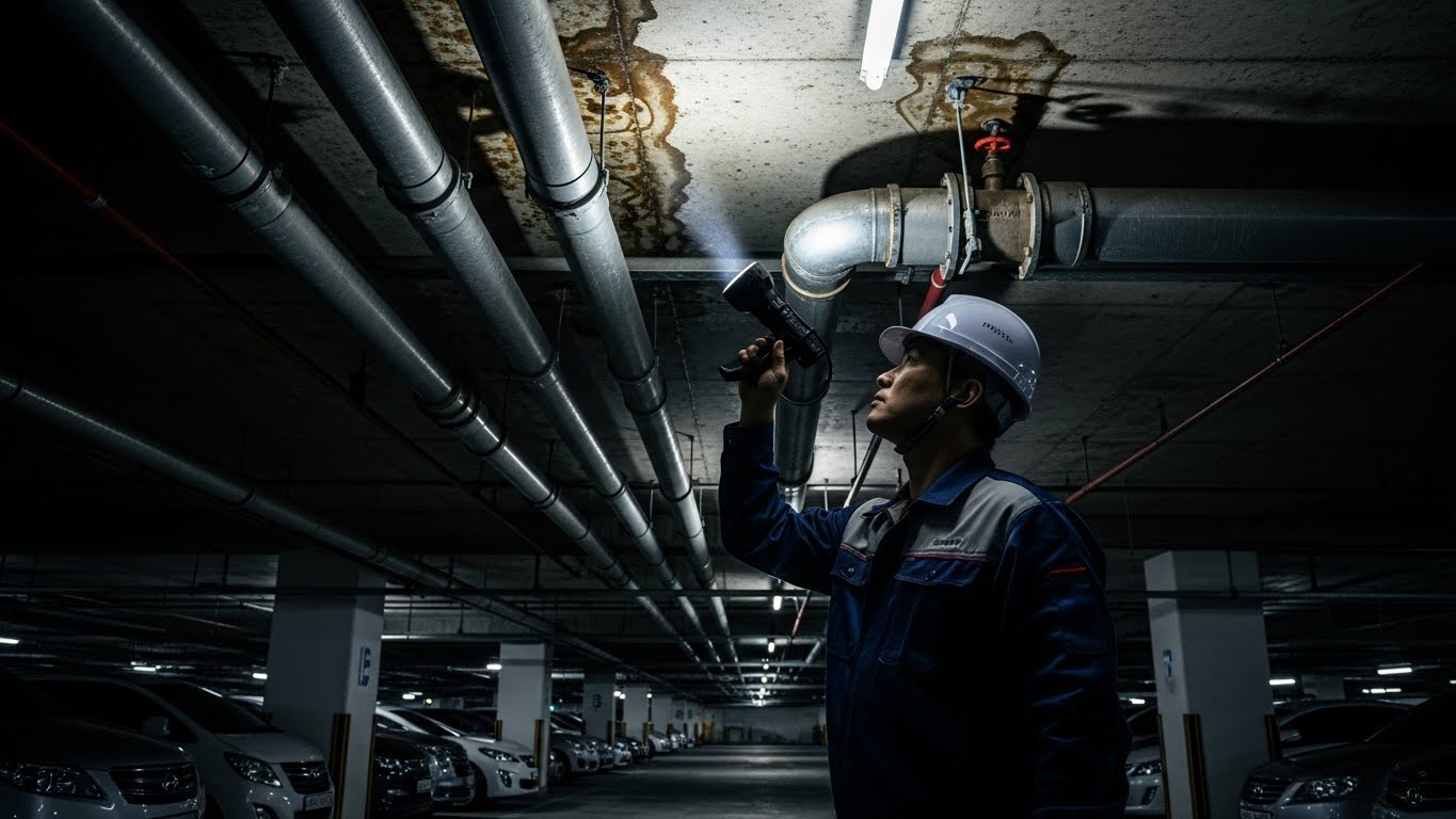 건물 횡주관 정밀 진단