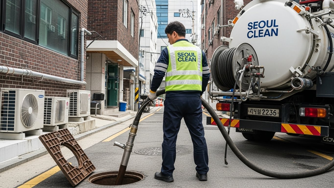 맨홀 및 오수관 관리