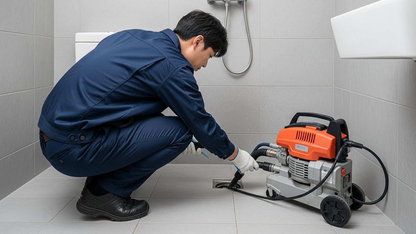 화장실 변기 막힘 해결